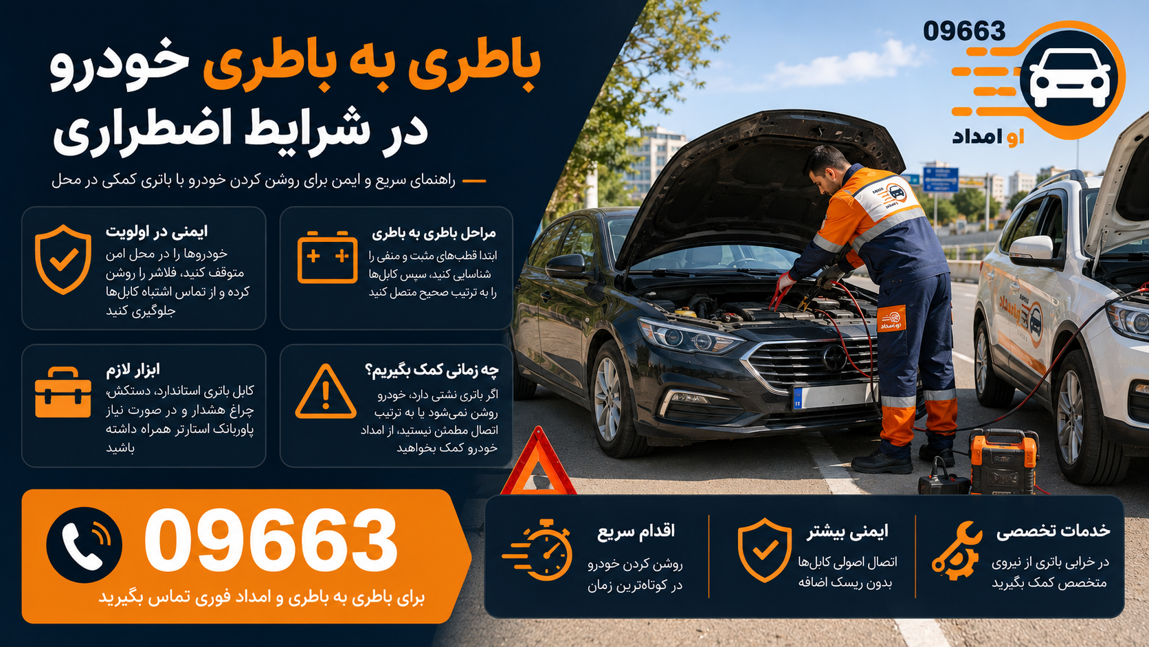 پنچرگیری سیار و تعویض لاستیک خودرو در محل